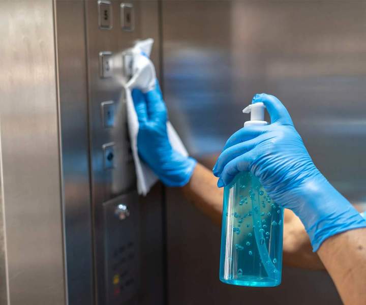 Des espaces communs parfaitement propres